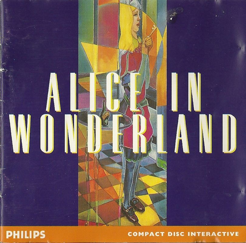 Alice in Wonderland box art for CD-i